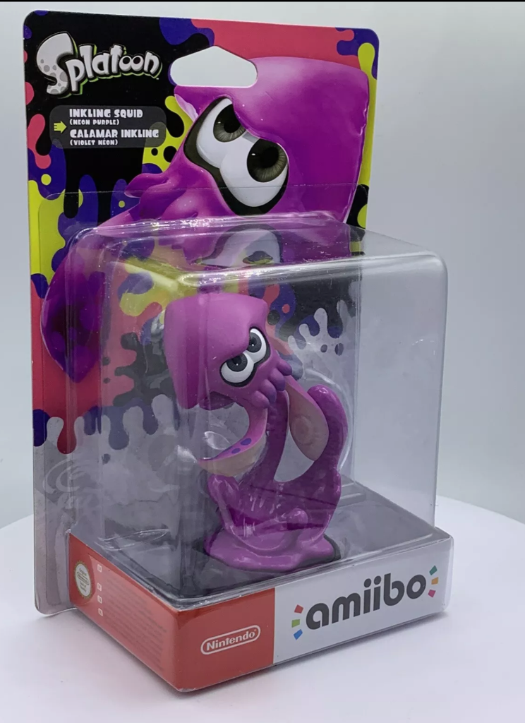 Splatoon Purple Inkling Squid amiibo