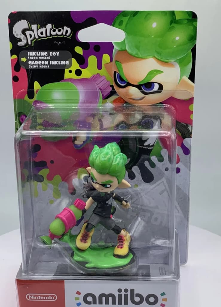 amiibo Green Inkling Boy Splatoon – JTO Games and Gear