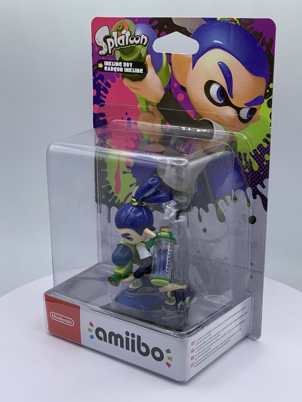 Splatoon Amiibo Blue Inkling Boy